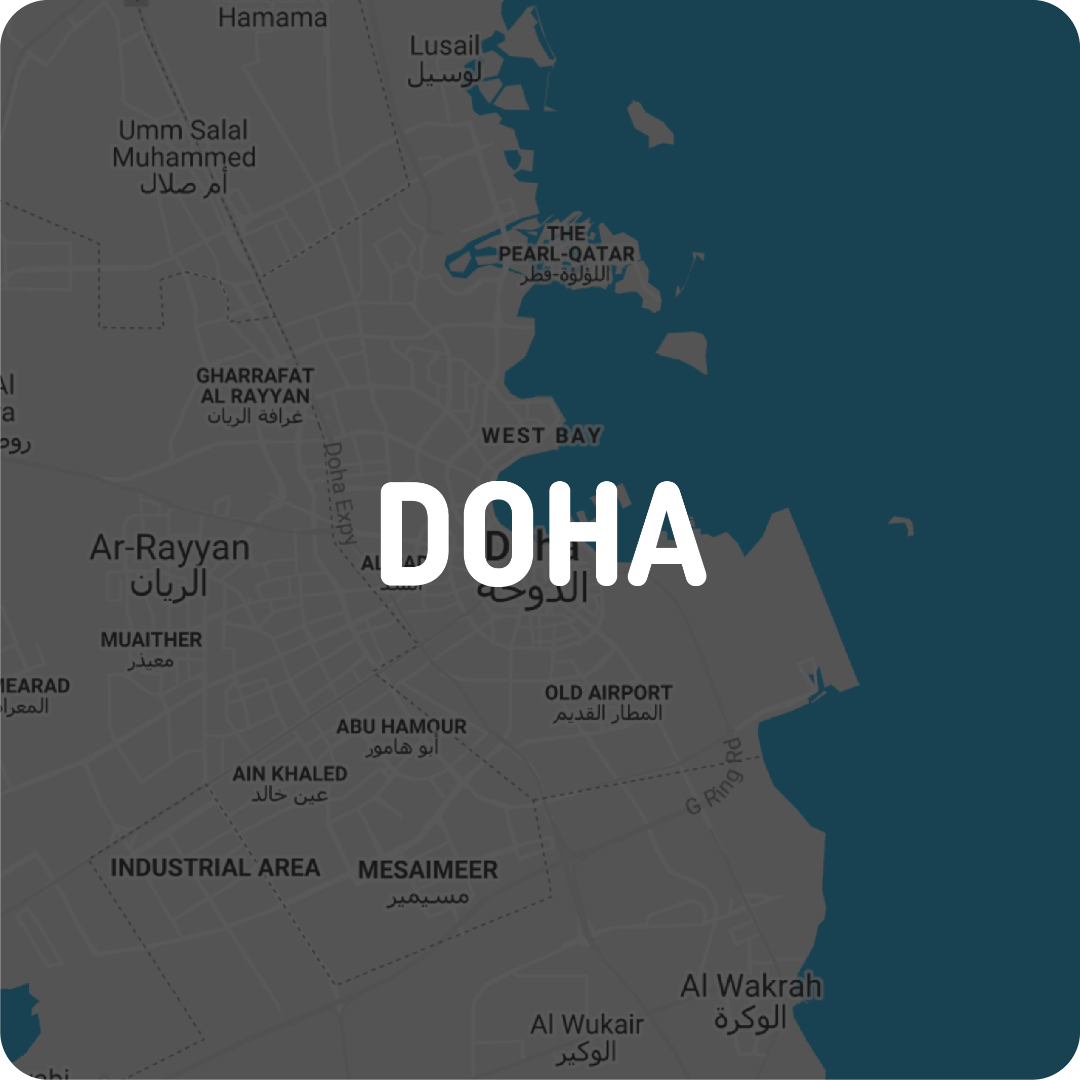 Doha - Map