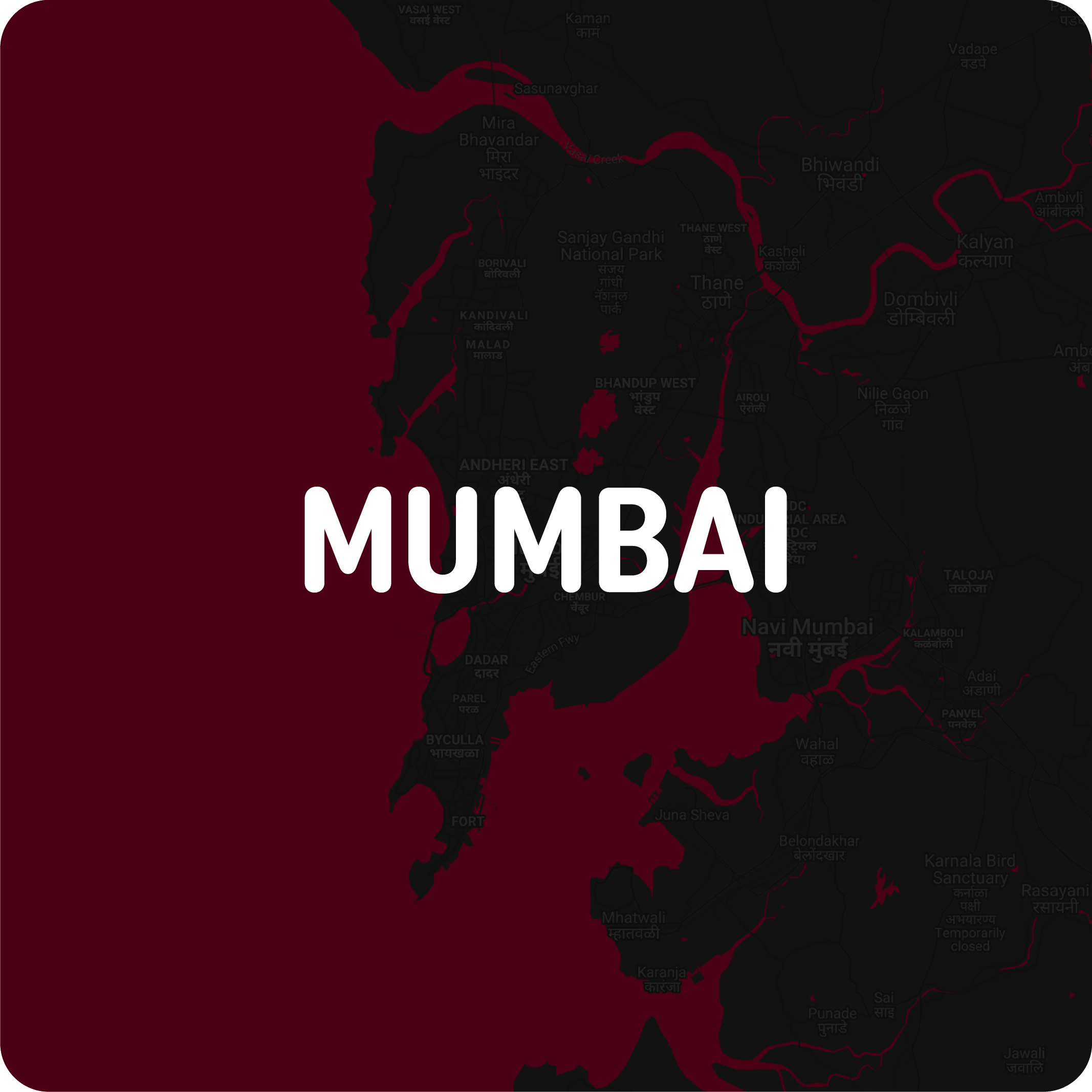 Mumbai - Map