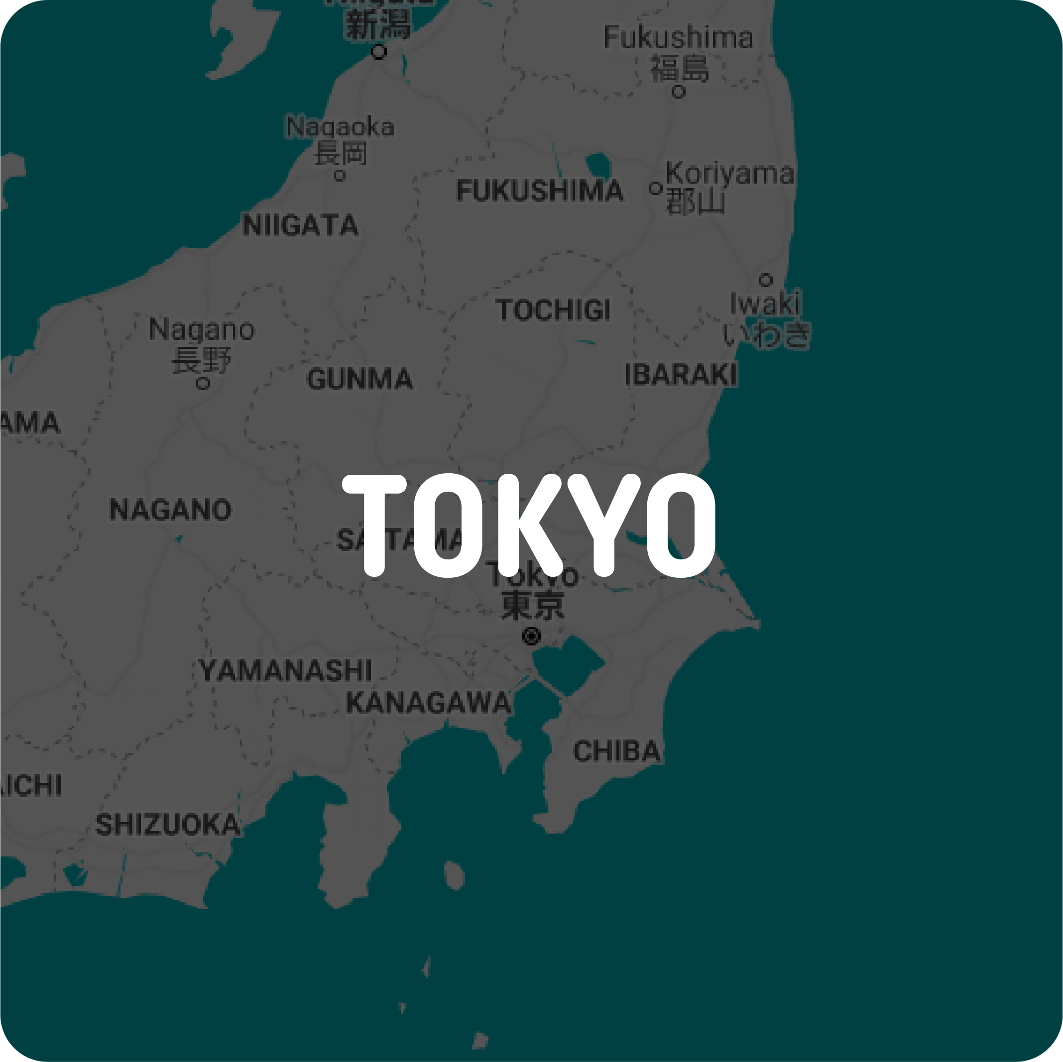 Tokyo - Map