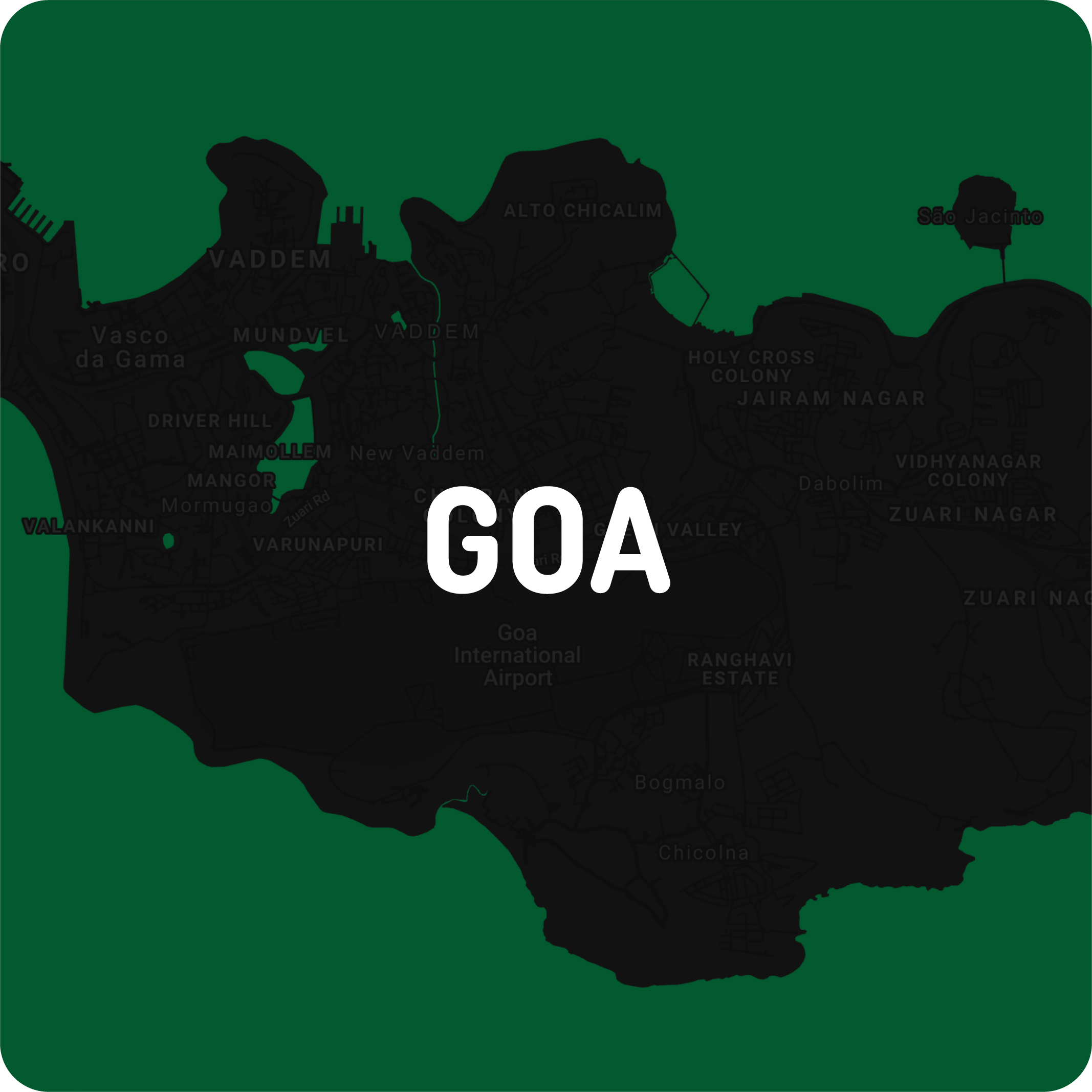 Goa - Map