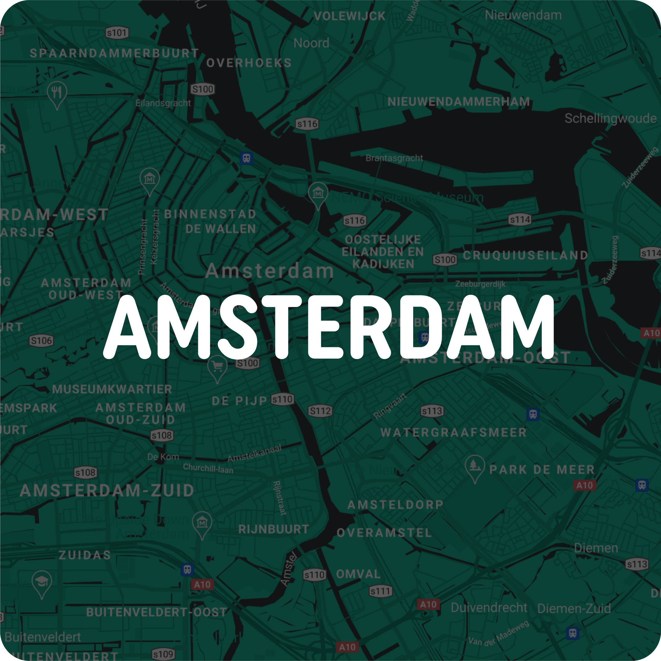 Amsterdam - Map