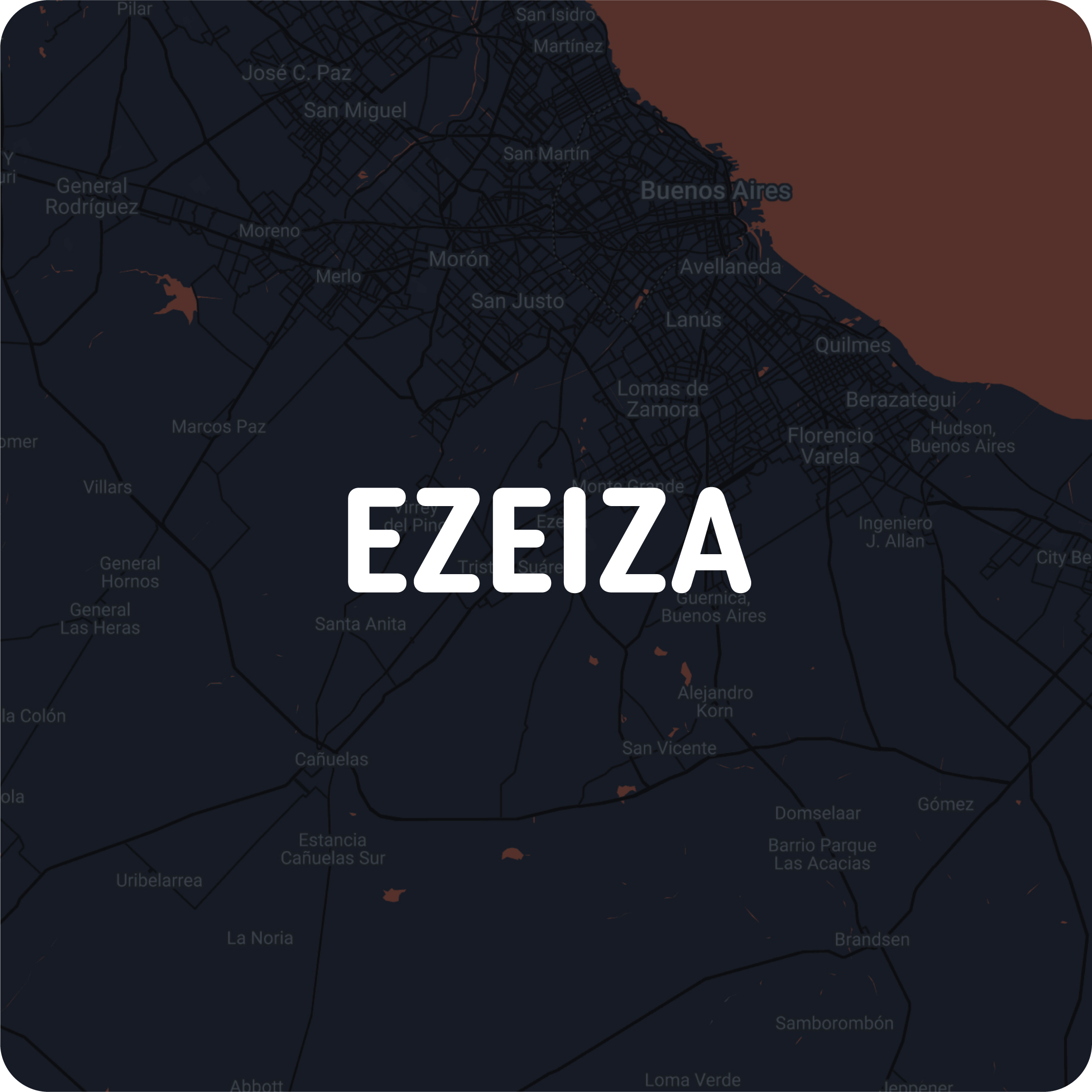 Ezeiza - Map