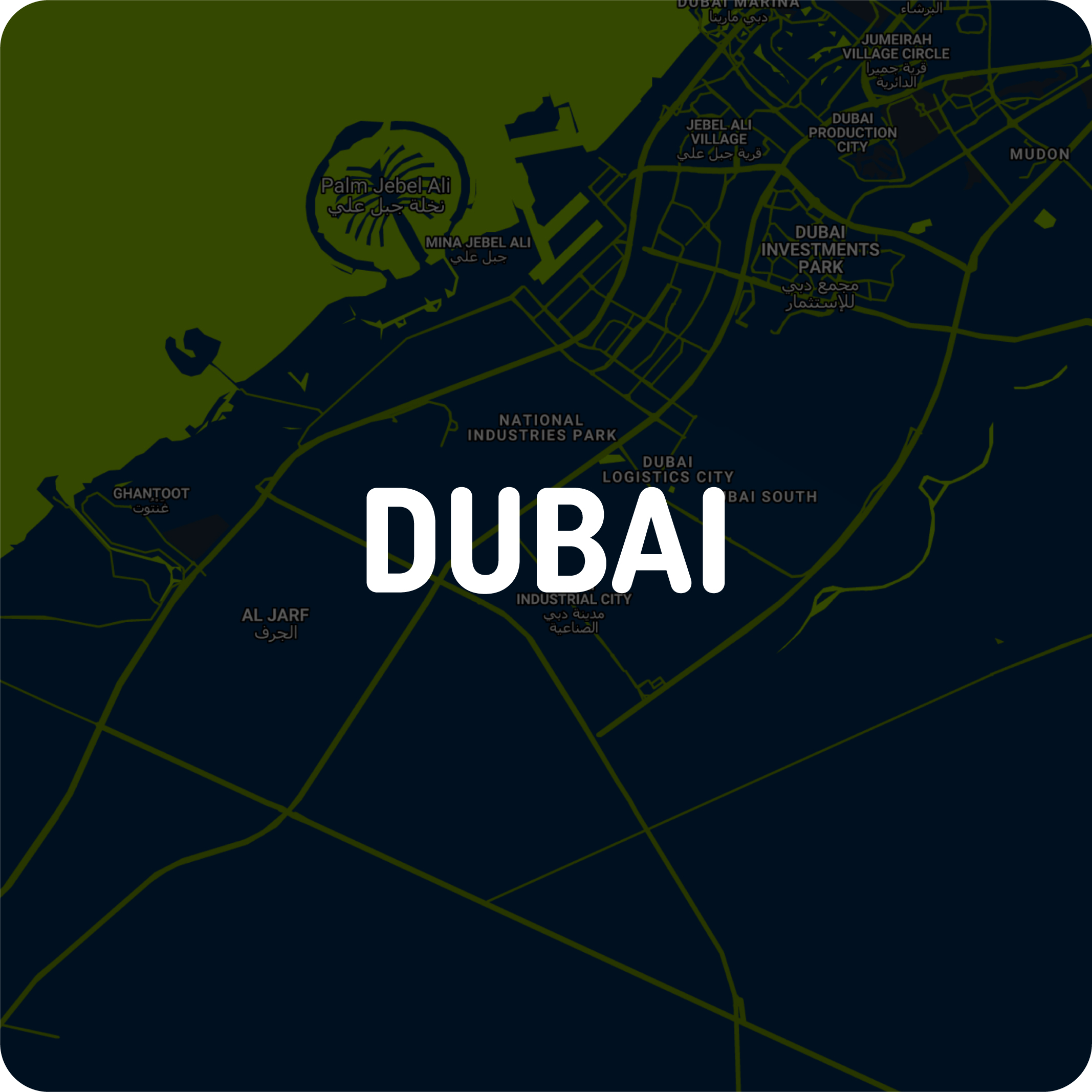 Dubai - Map