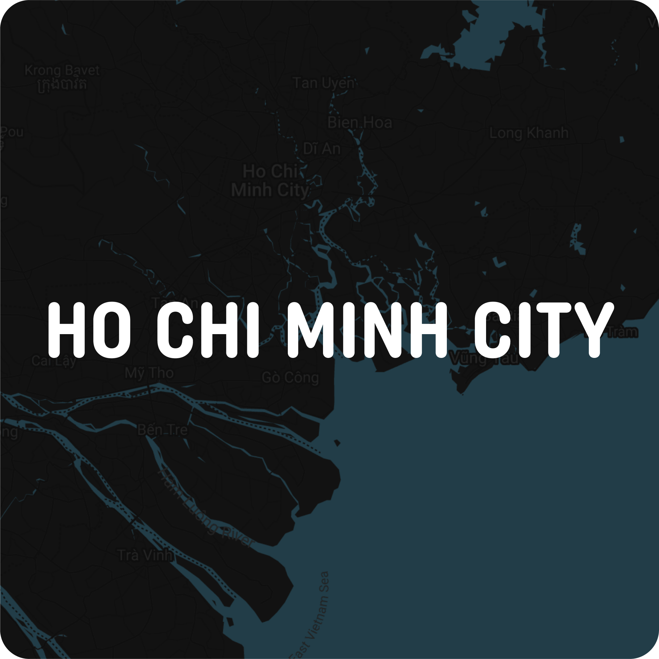 Ho Chi Minh - Map