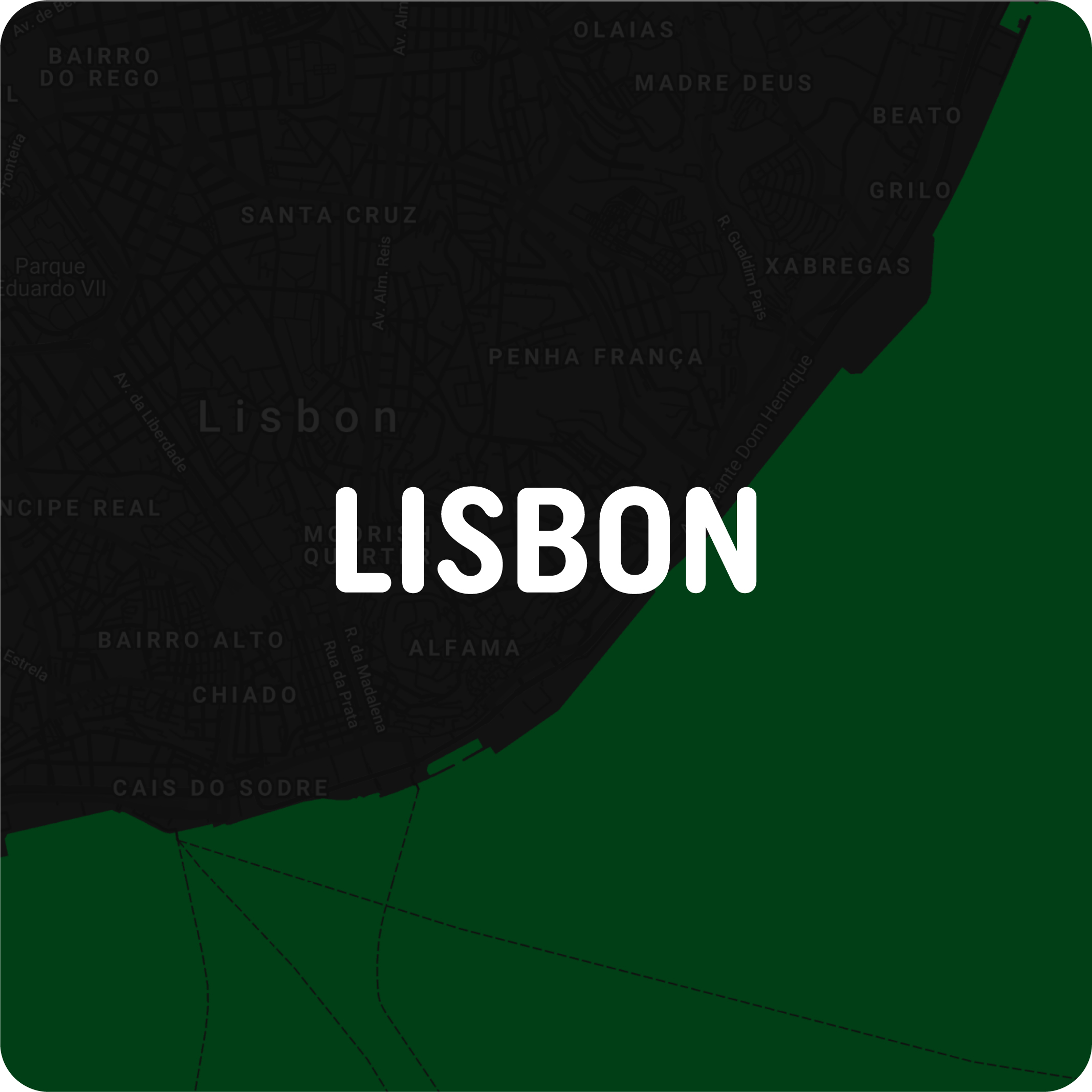 Lisbon - Map
