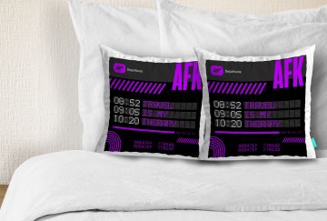 AWAY FROM KEYBOARD CUSHION COVERS - PACK OF 2