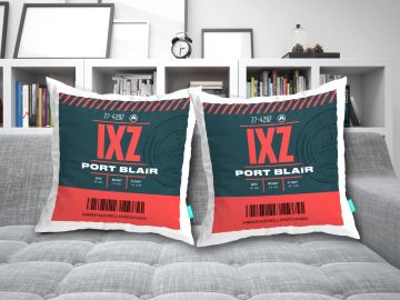 PORT BLAIR CUSHION COVERS - PACK OF 2
