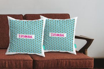 LOVE OF FOOD-ISTANBUL CUSHION COVERS - PACK OF 2
