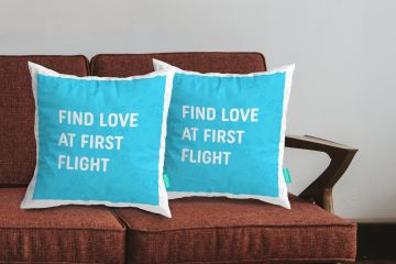 FIRST FLIGHT CUSHION COVERS - PACK OF 2