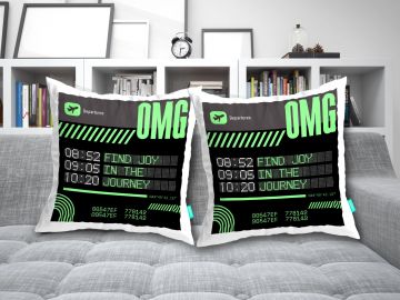 OH MY GOD CUSHION COVERS - PACK OF 2