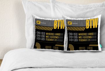BY THE WAY CUSHION COVERS - PACK OF 2