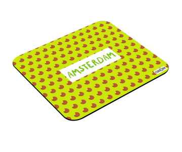 LOVE OF FOOD-AMSTERDAM MOUSE PAD