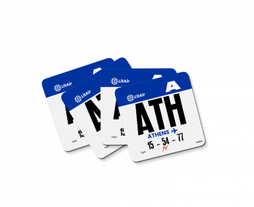 ATHENS COASTERS - PACK OF 4
