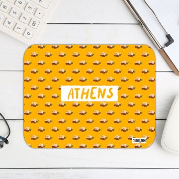 LOVE OF FOOD-ATHENS MOUSE PAD
