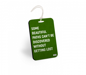 BEAUTIFUL PATH BAGGAGE TAGS - PACK OF 2