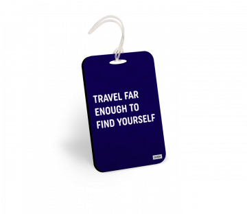 FIND YOURSELF BAGGAGE TAGS - PACK OF 2