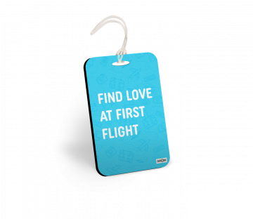FIRST FLIGHT BAGGAGE TAGS - PACK OF 2