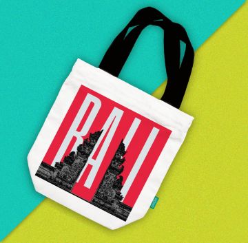 BALI-HANDARA GATE TOTE BAG