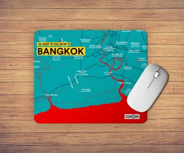 BANGKOK-MAP MOUSE PAD