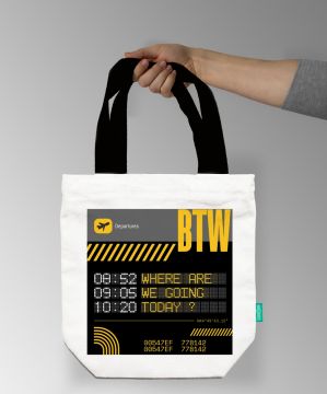 BY THE WAY TOTE BAG