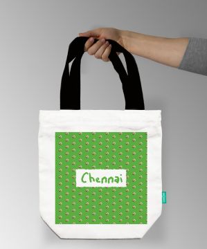 LOVE OF FOOD-CHENNAI TOTE BAG