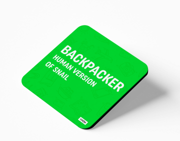 BACKPACKER COASTERS - PACK OF 4