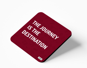 JOURNEY IS THE DESTINATION COASTERS - PACK OF 4