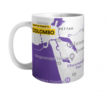 COLOMBO-MAP MUG