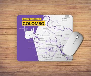 COLOMBO-MAP MOUSE PAD