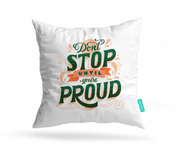 DON'T STOP  CUSHION COVERS - PACK OF 2