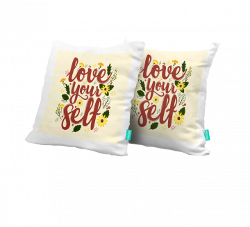 LOVE YOURSELF CUSHION COVERS - PACK OF 2