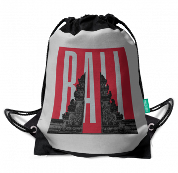BALI-HANDARA GATE DRAWSTRING BAG