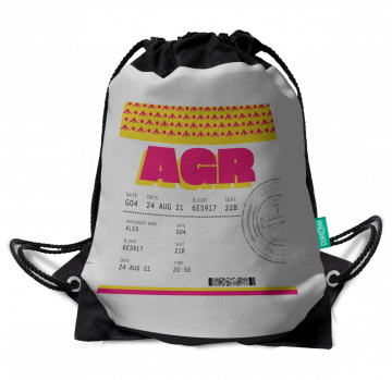 AGRA DRAWSTRING BAG