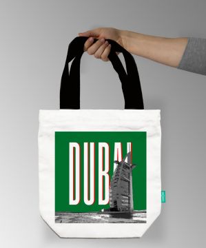 DUBAI-BURJ AL ARAB TOTE BAG
