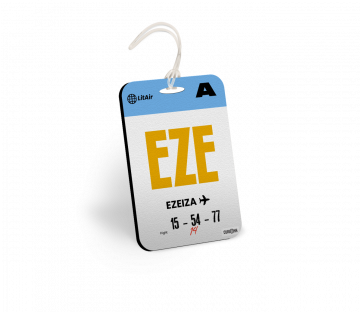EZEIZA BAGGAGE TAGS - PACK OF 2