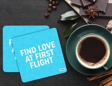 FIRST FLIGHT COASTERS - PACK OF 4