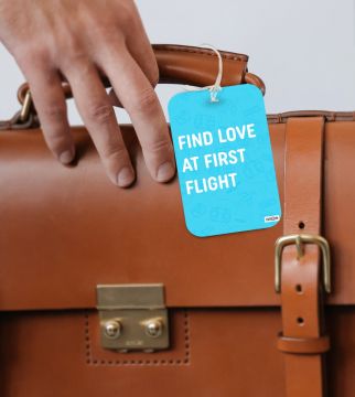 FIRST FLIGHT BAGGAGE TAGS - PACK OF 2