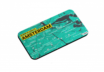AMSTERDAM-MAP MAGNET