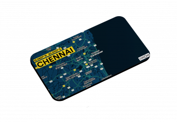 CHENNAI-MAP MAGNET