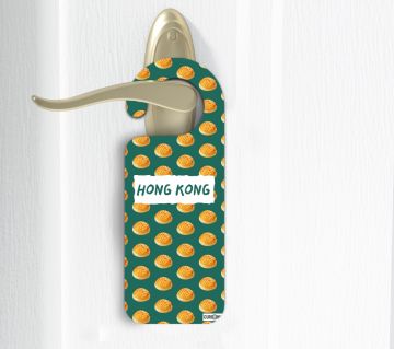 LOVE OF FOOD-HONG KONG DOOR HANGER