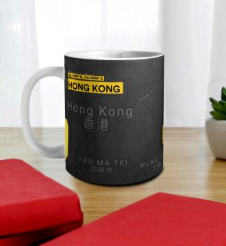 HONG KONG-MAP MUG