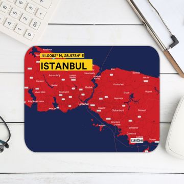 ISTANBUL-MAP MOUSE PAD