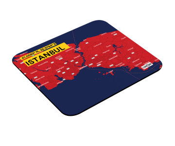 ISTANBUL-MAP MOUSE PAD