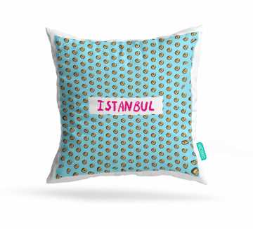 LOVE OF FOOD-ISTANBUL CUSHION COVERS - PACK OF 2