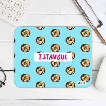 LOVE OF FOOD-ISTANBUL MOUSE PAD