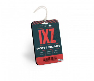 PORTBLAIR BAGGAGE TAGS - PACK OF 2