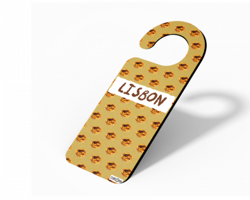 LOVE OF FOOD-LISBON DOOR HANGER