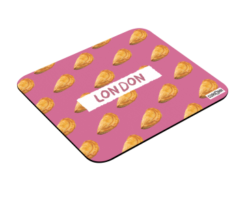 LOVE OF FOOD-LONDON MOUSE PAD