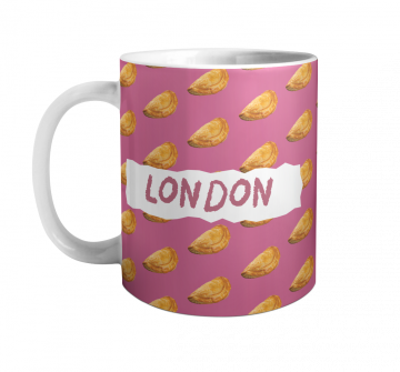 LOVE OF FOOD-LONDON MUG