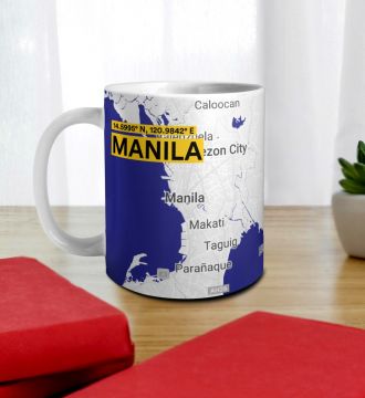 MANILA-MAP MUG